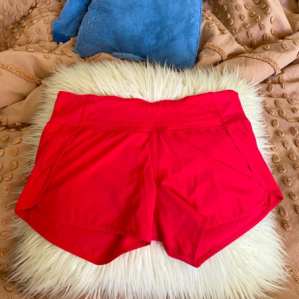 Pink Lululemon Shorts